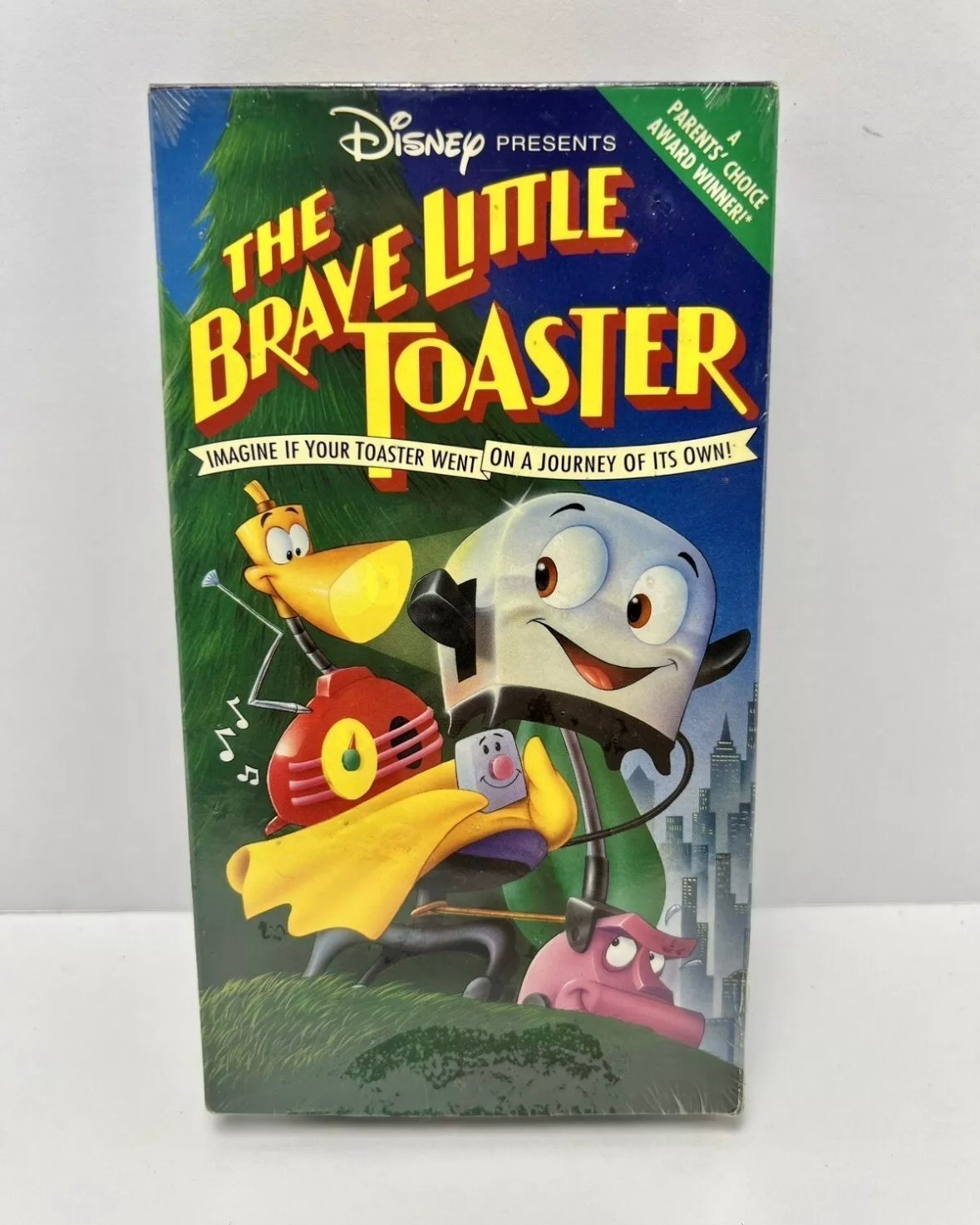 Disney The Brave Little Toaster (VHS 1988) SEALED RARE Slip Cover Version