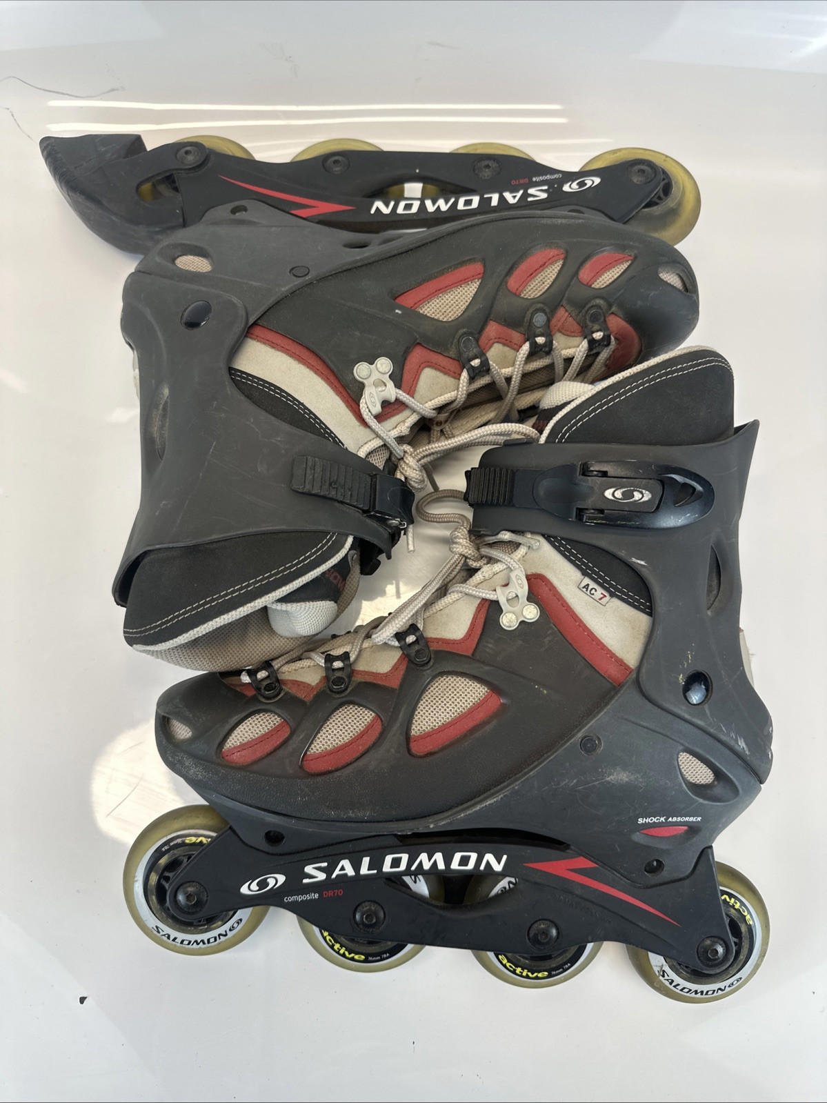 Salomon X-TR Composite Arch DR70 AC-7 Inline Skates Men's 10 Roller Blades