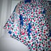 VICKYTIEL Floral Funfetti Print Split Short Sleeve Full Wrap Hi-Low Dress