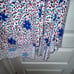 VICKYTIEL Floral Funfetti Print Split Short Sleeve Full Wrap Hi-Low Dress