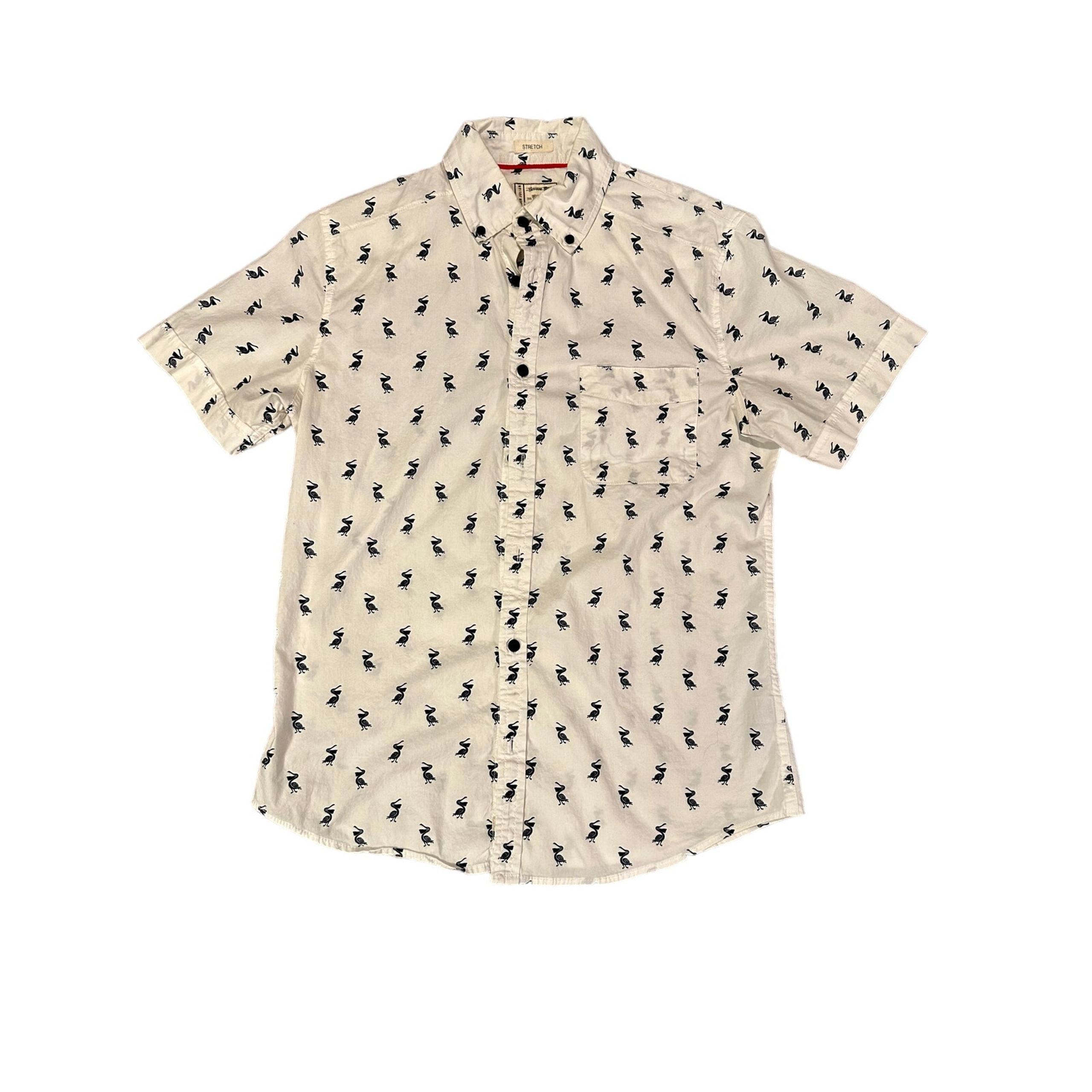Alexander Julian Men's Size Small Button Up Stretch Short Sleeve Shirt.