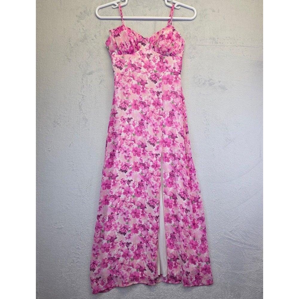 Crystal Doll Dress Juniors 9 Babydoll Chiffon Maxi Coquette Cottagecore Fairy
