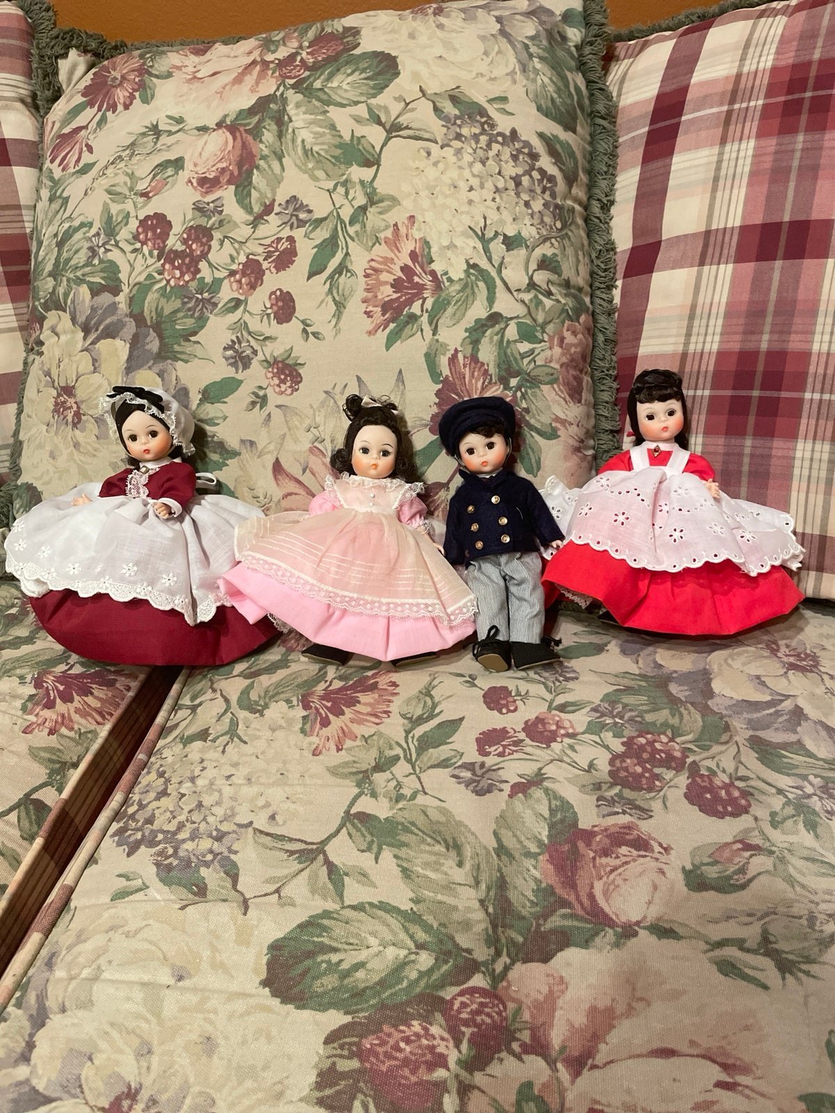 Lot of 4 Little Women Dolls by Madame Alexander