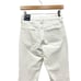 J.Crew Factory Petite flare crop high-rise white jean in signature stretch 26P