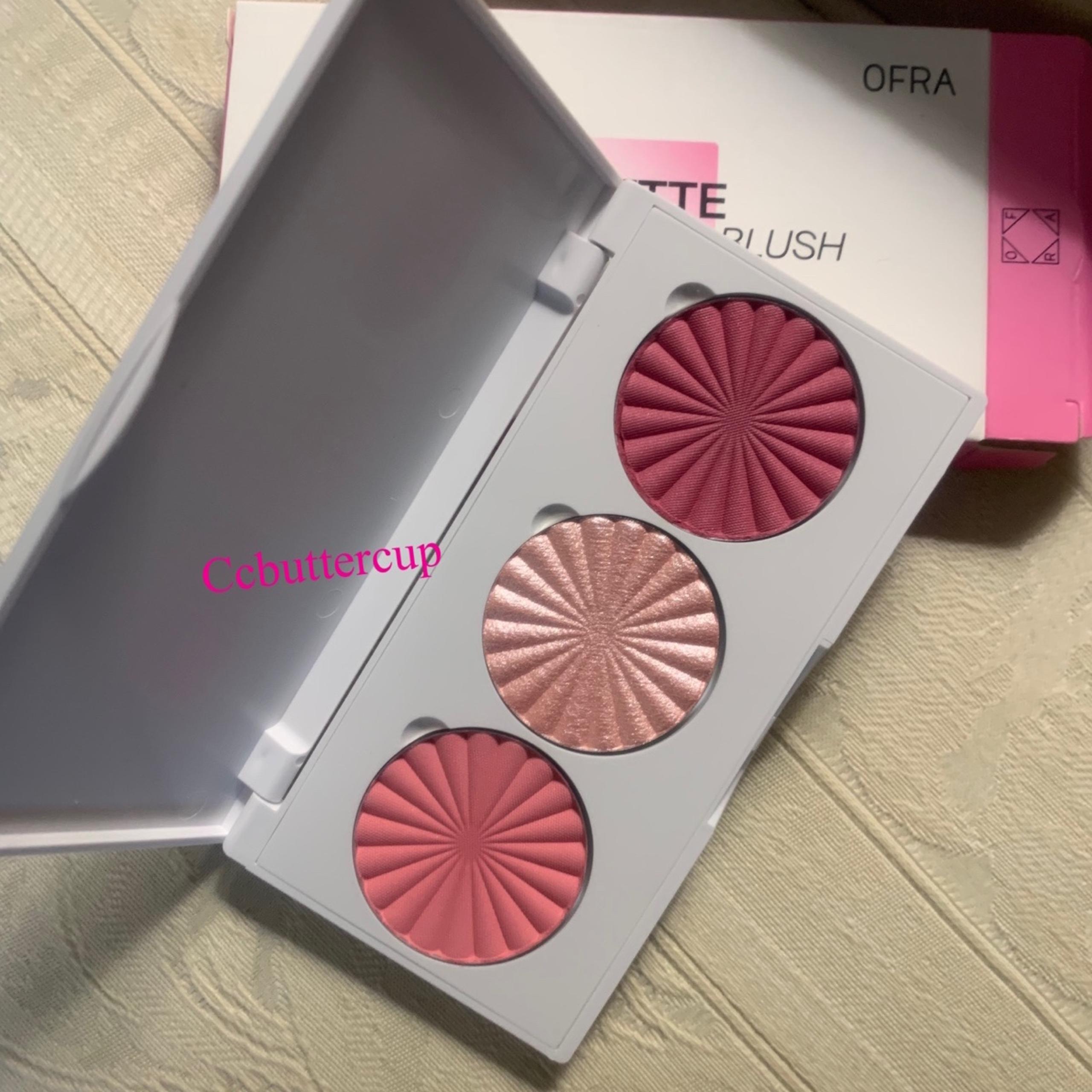 Ofra Blossom Midi Blush & Highlighter Palette Trio BNIB