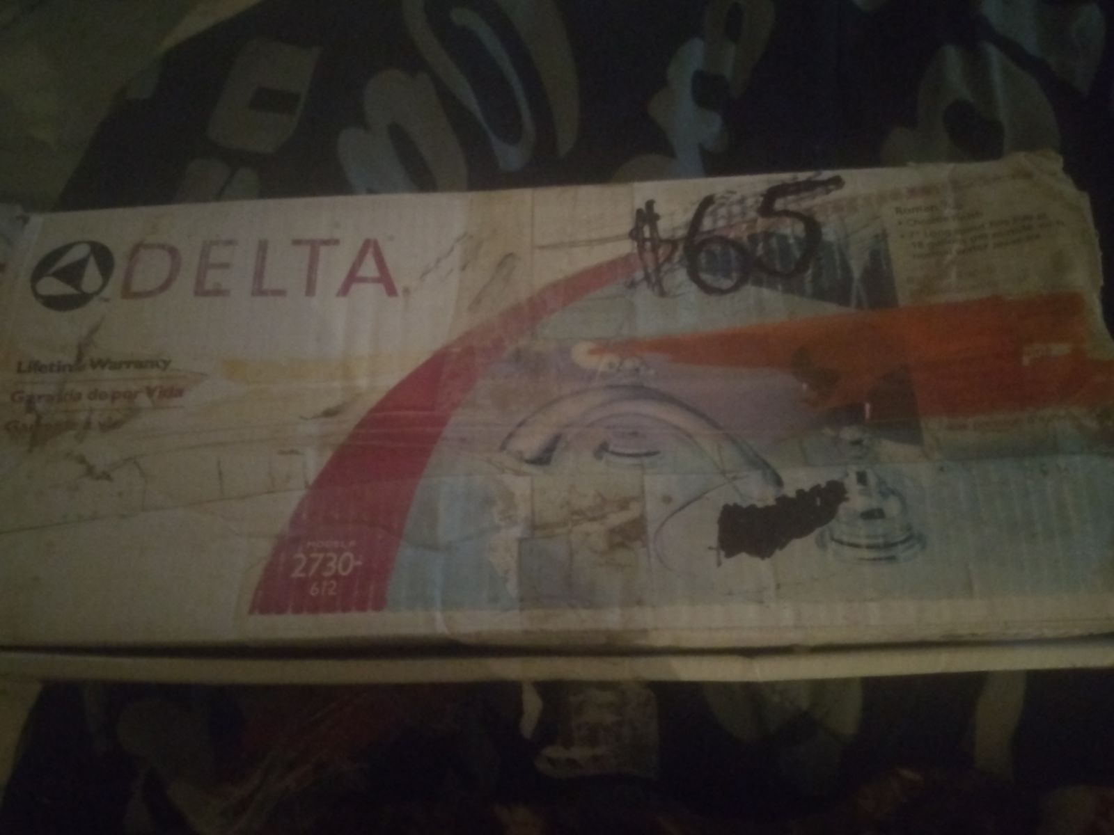 Delta tub faucet new complete box just o