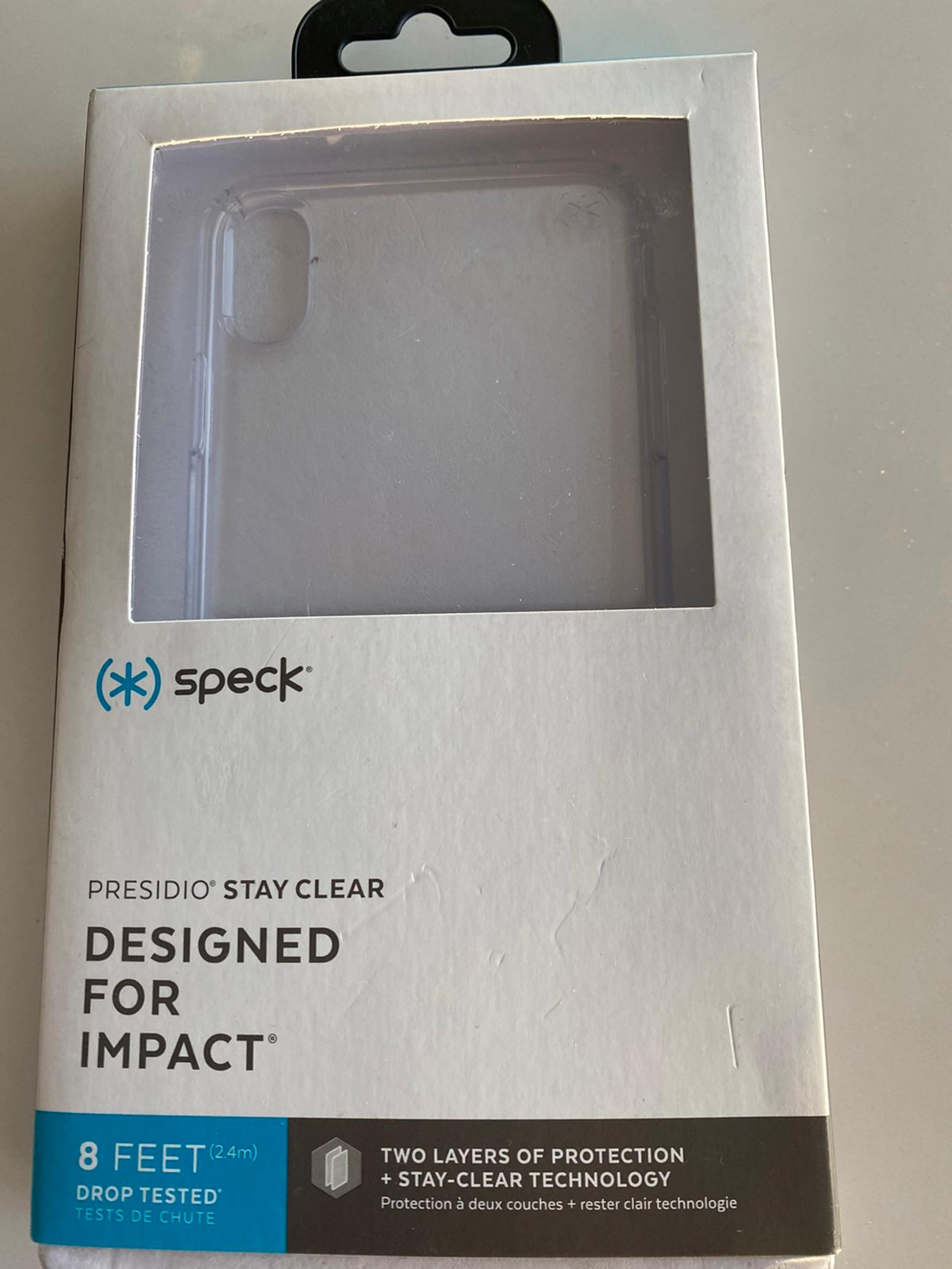 Speck iPhone Presidio IMAX XS CLEAR case