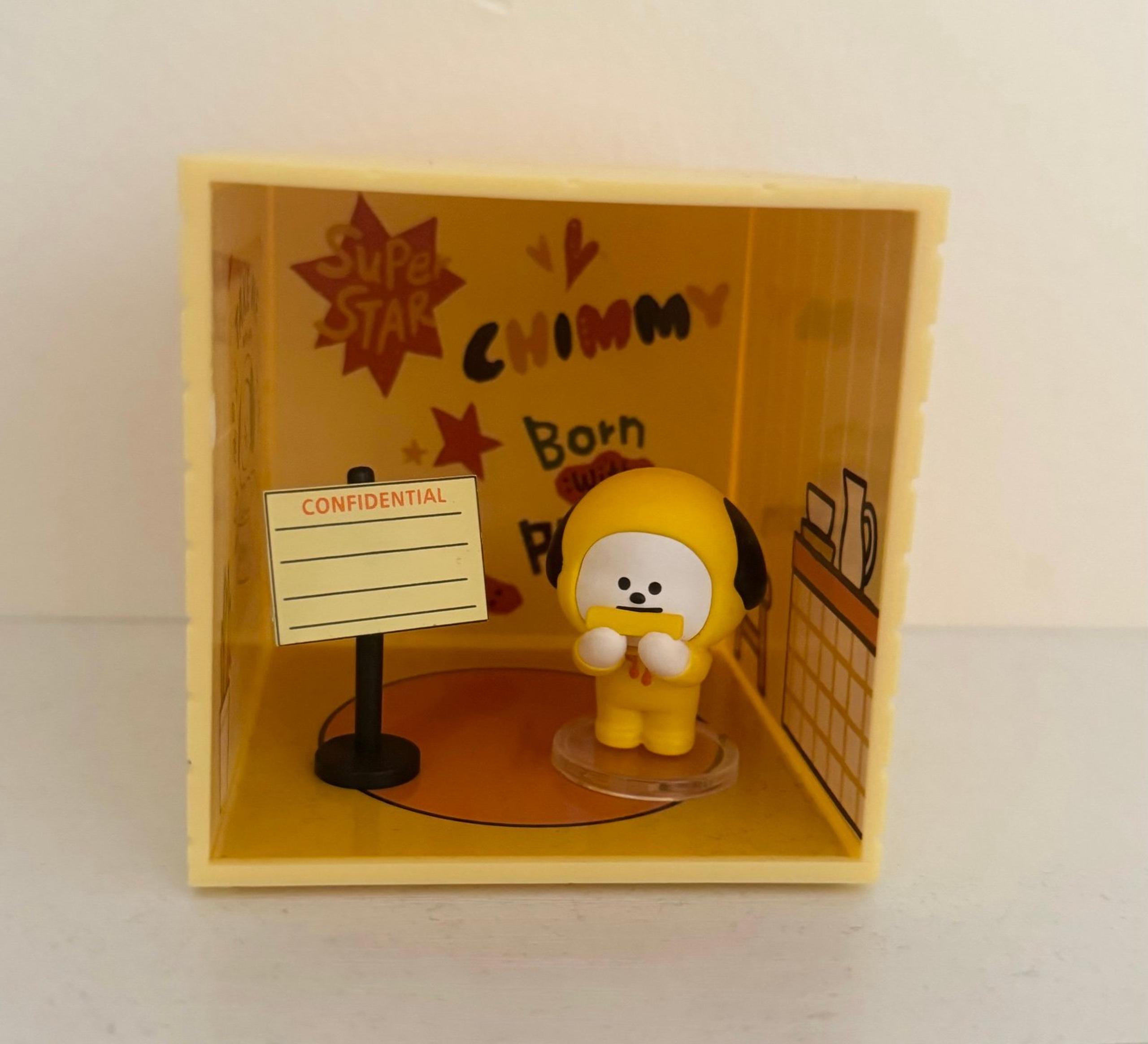 BTS BT21 5th anniversary mini doll house CHIMMY