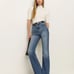 Reformation Mia High Rise Vintage Bootcut Jeans Sz 27