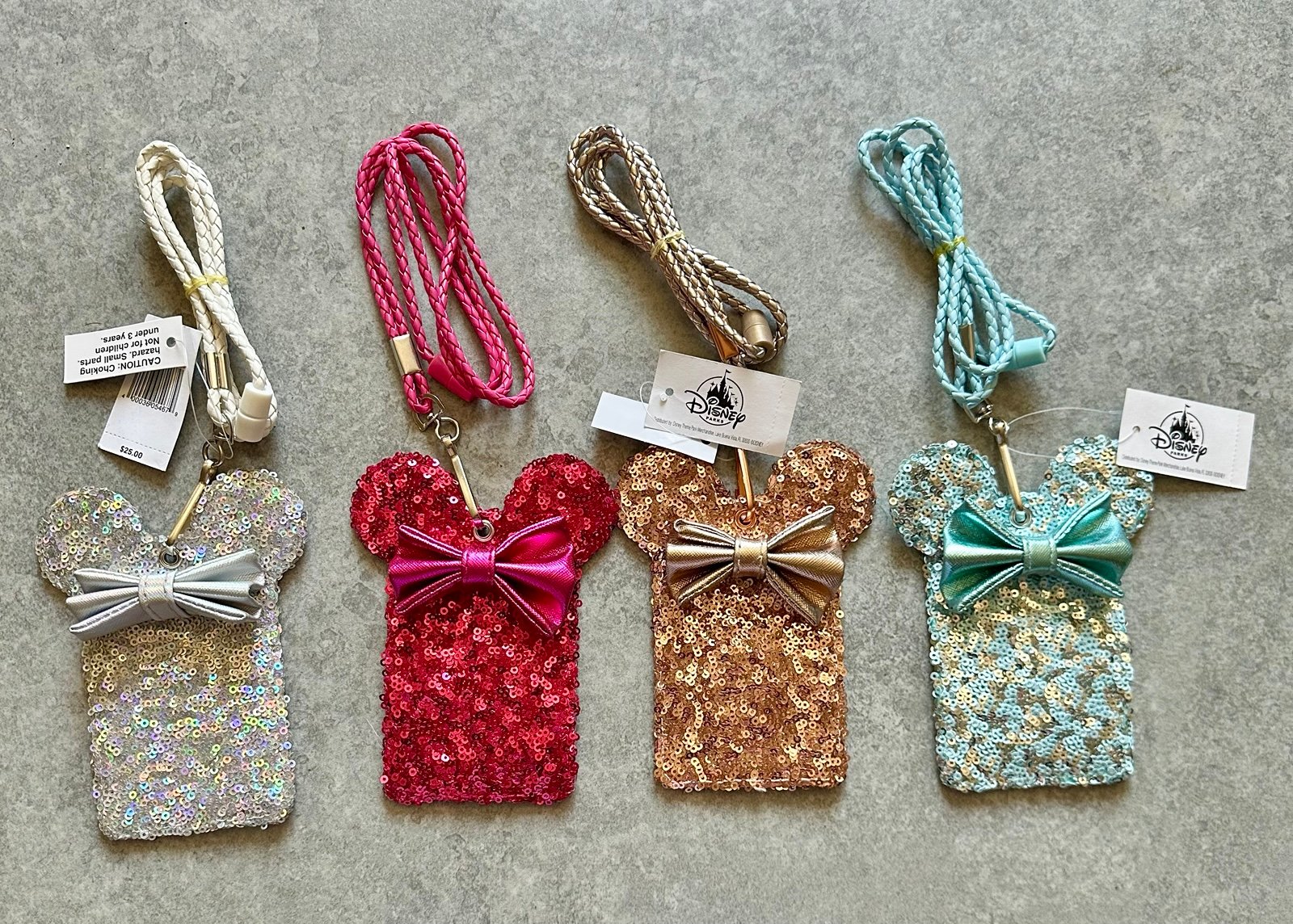Loungefly Disney Parks Sequence, Lanyard cardholder set