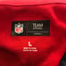 NWT New England Patriots MESH Hoodie Womens Large Blue Pullover w/Red Tank Top
