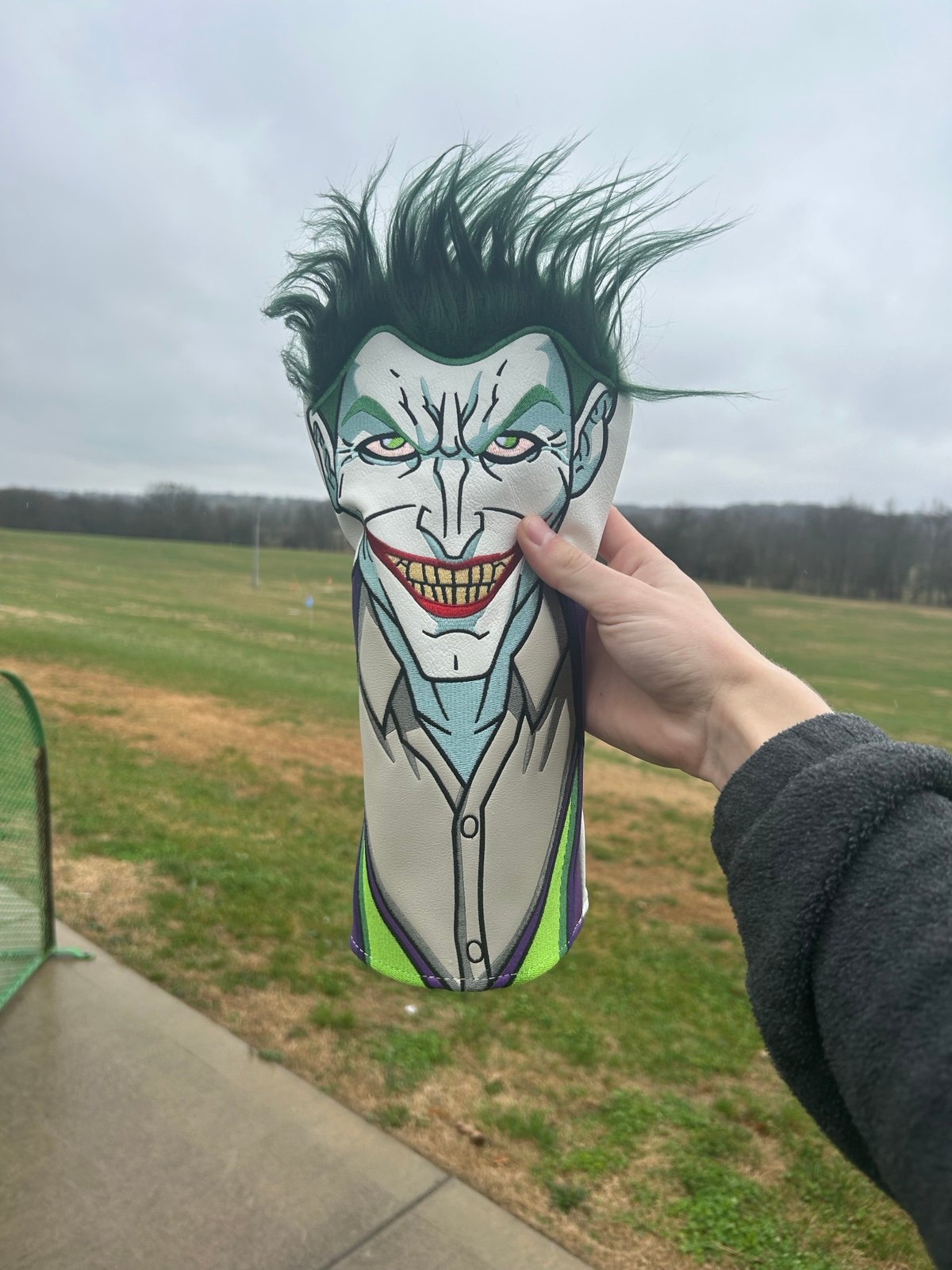 The Joker driver golf headcover