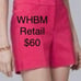 NWT - Women’s White House Black Market Blue Shorts