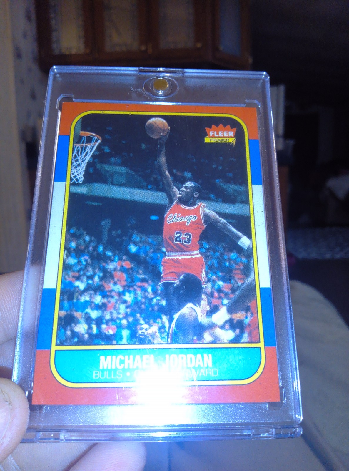 MICHAEL JORDAN RC 1986 FLEER FACSIMILE BEAUTIFUL COLLECTORS PIECE