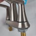 Moen Danika WS84633SRN Spot Resist Brushed Nickel Centerset Pop Up Drain Faucet