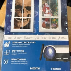 Window Fx Plus Holiday Video Decorating Projector Kit BRAND NEW BACK STOCK