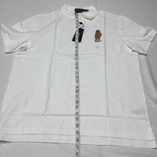 Ralph Lauren Classic Fit Polo Bear Mesh Polo Shirt 100% cotton made it Cambodia.