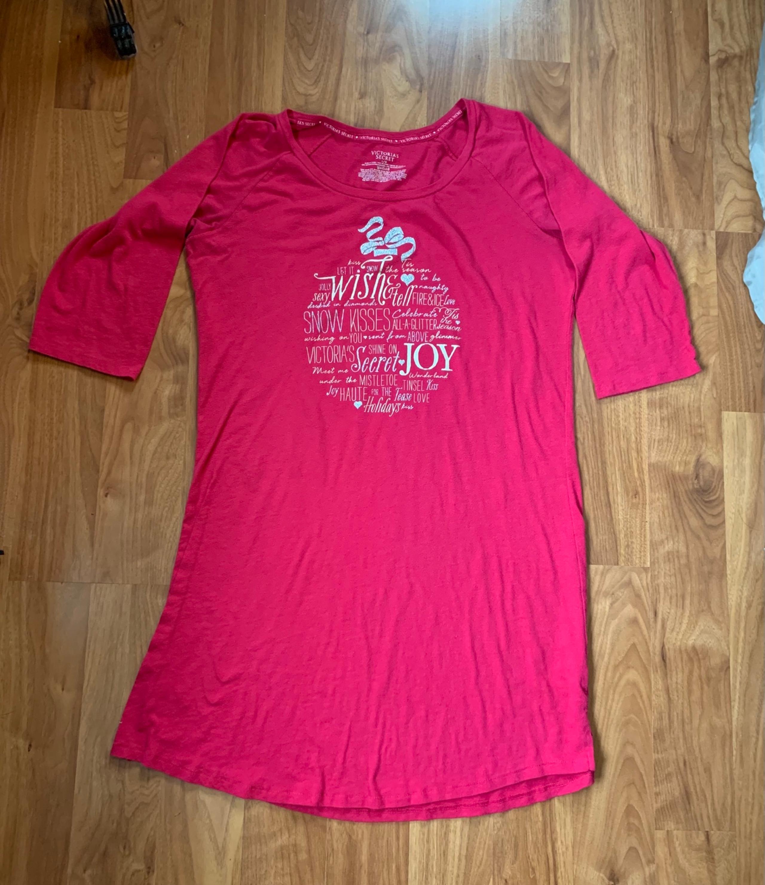 Womens Victorias Secret Sleep Shirt, Size Large