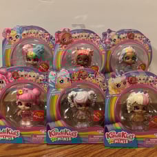 Kindikids Minis Set of 6 Berry D’lish, Marsha Mello, Donatina, Pearlina, & more
