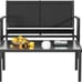 4 Pieces Patio Furniture Set, Outdoor Conversation Sets for Patio, Lawn, Garden