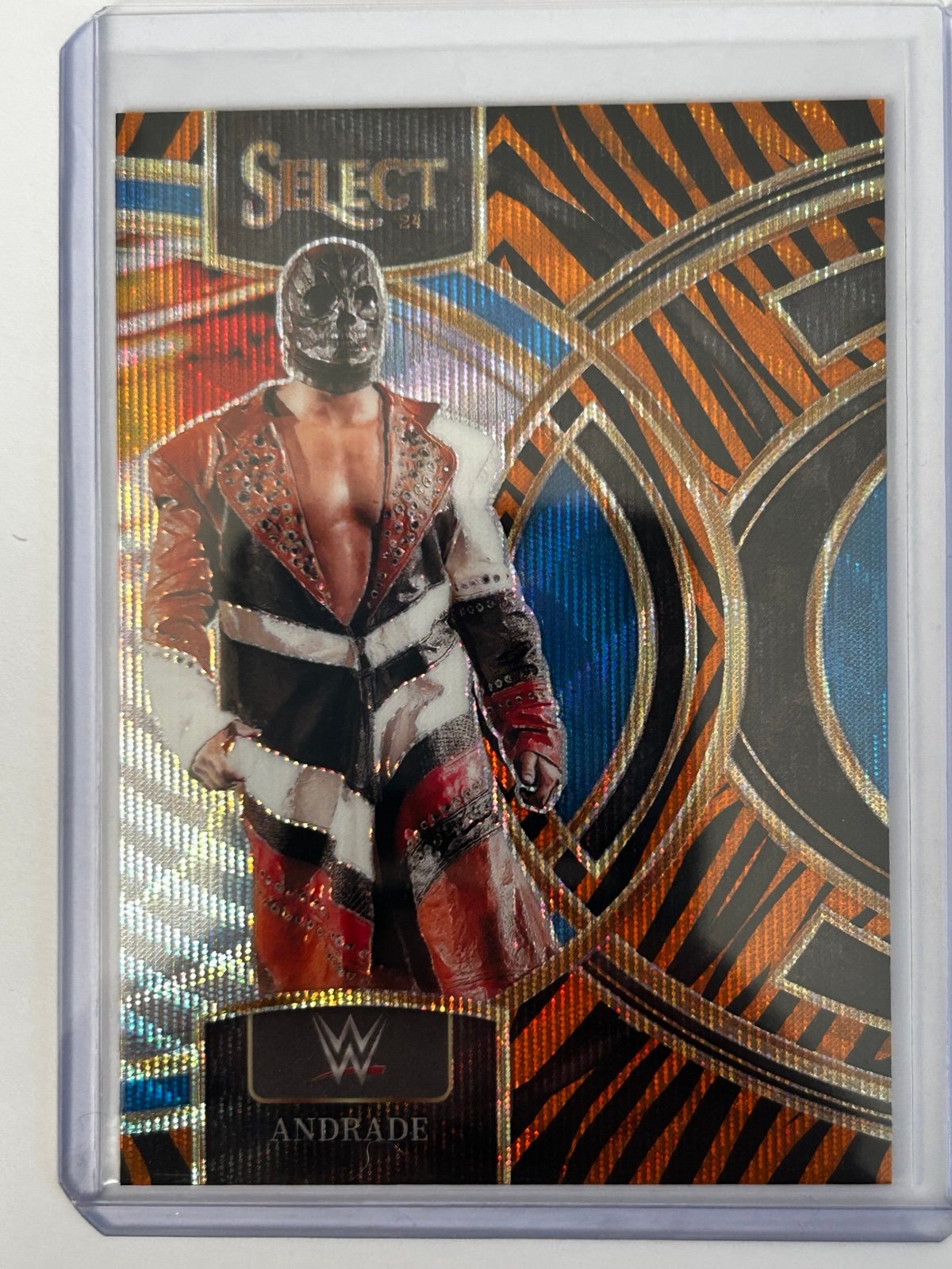 ANDRADE TIGER SSP RINGSIDE Panini Select WWE