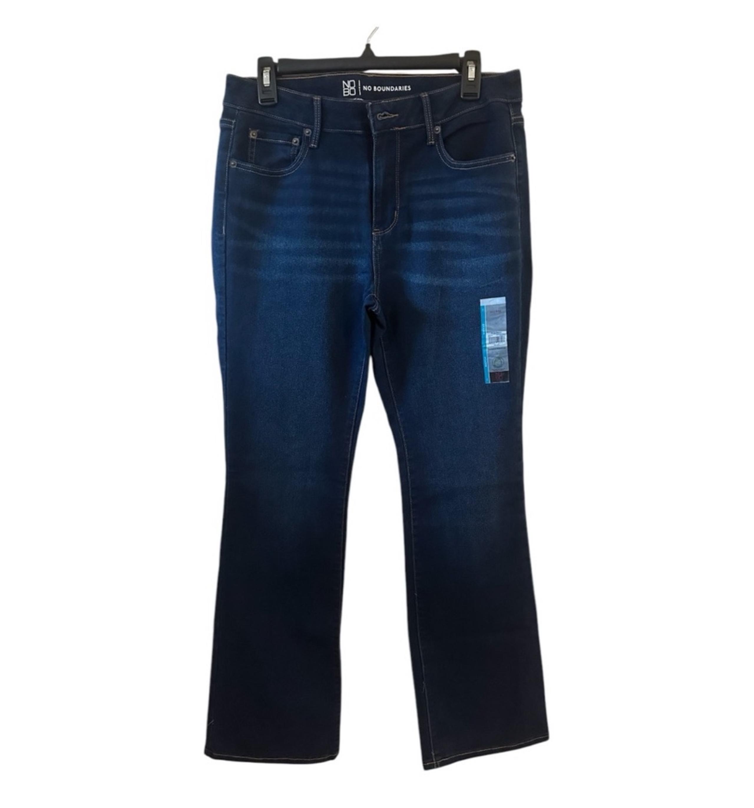 No Boundaries Mid Rise Boot Cut Jeans
