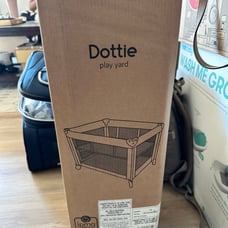 Babideal Dottie Play Yard with Bassinet (Grey)