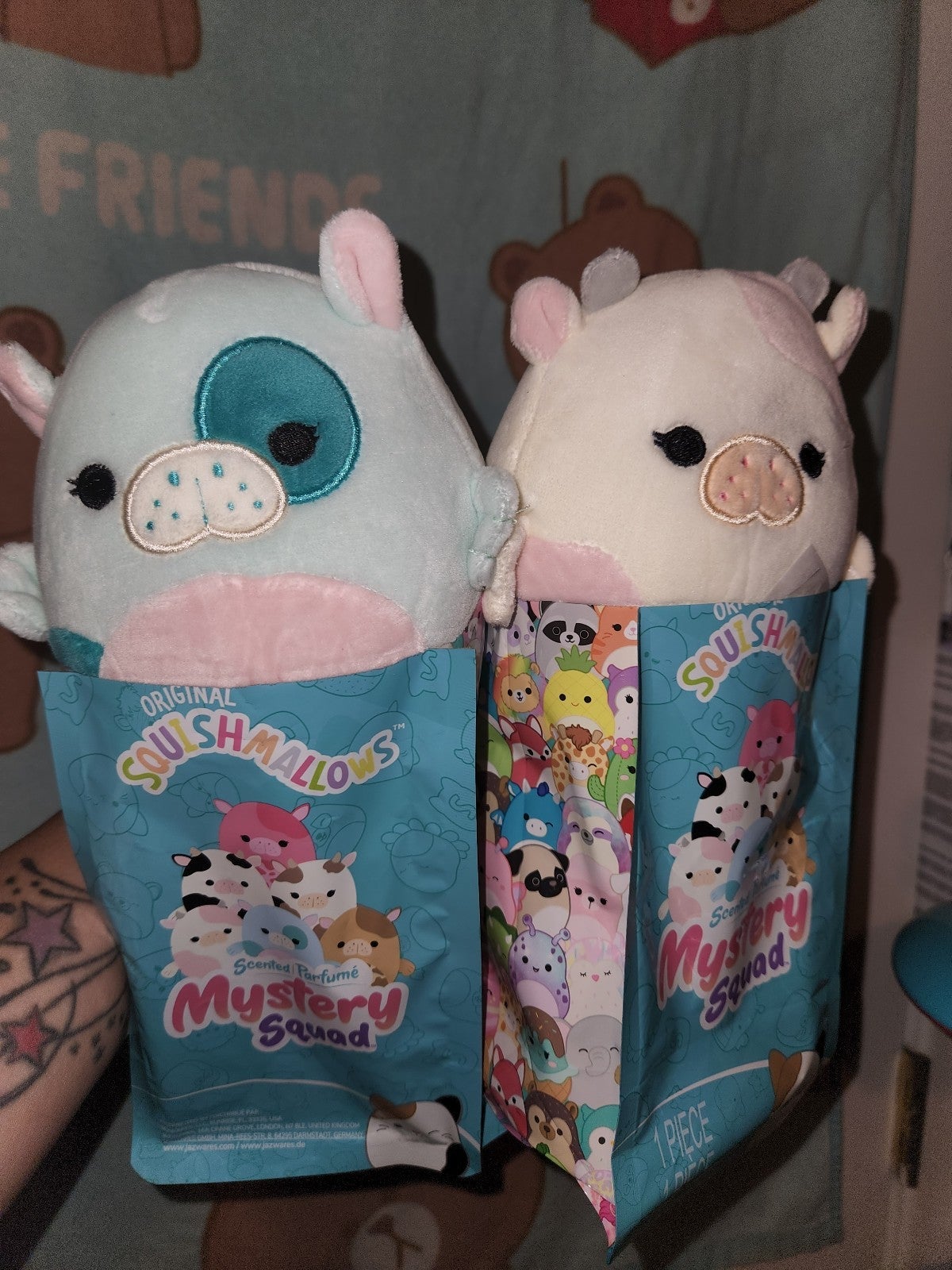 Scented SeaCows Squishmallows 5 set