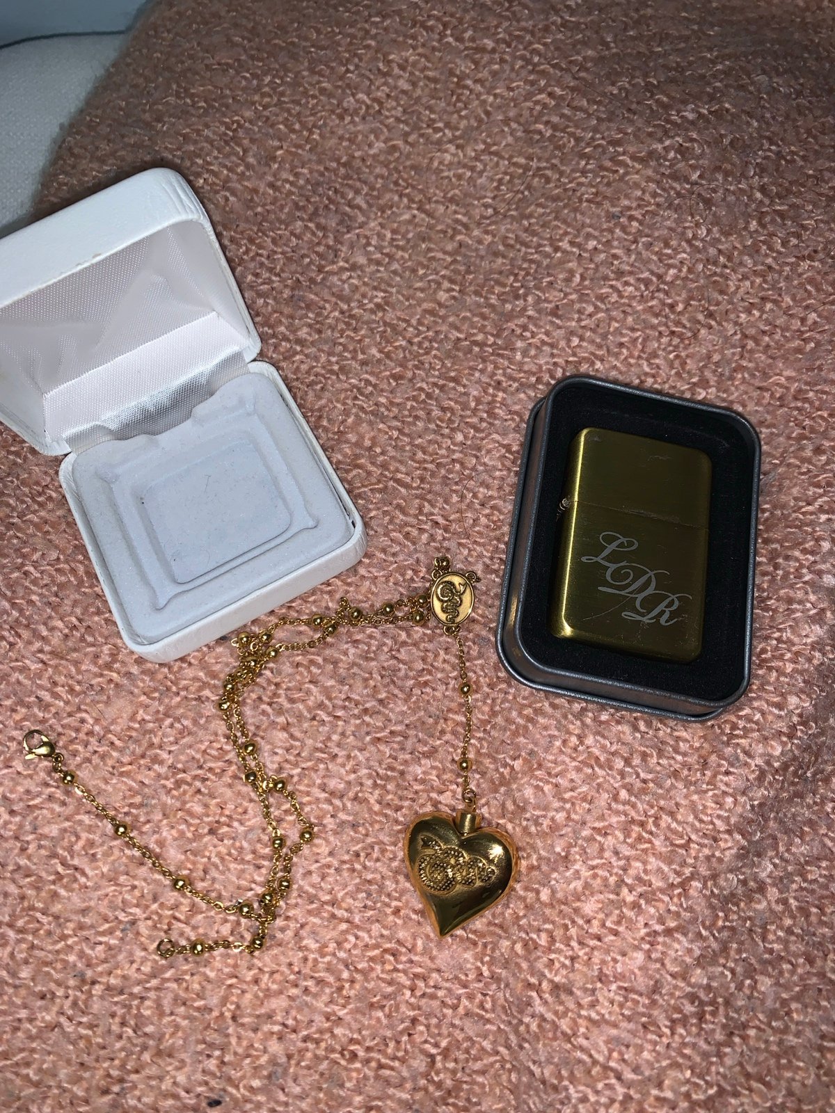 Lana Del Rey Necklace and Lighter.