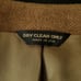 Bill Blass Vintage Brown 100% Camel Hair Jacket Blazer 46R Paisley Lining Solid