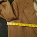 Bill Blass Vintage Brown 100% Camel Hair Jacket Blazer 46R Paisley Lining Solid