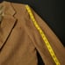 Bill Blass Vintage Brown 100% Camel Hair Jacket Blazer 46R Paisley Lining Solid