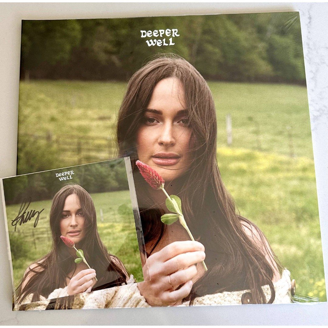Kacey Musgraves Deeper Well Limited Tortoise Shell Vinyl LP And Signed ART Card