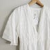 NWT PQ Swim PIlyq White Lace Juniper Water Lily Short Sleeve V-Neck Dress