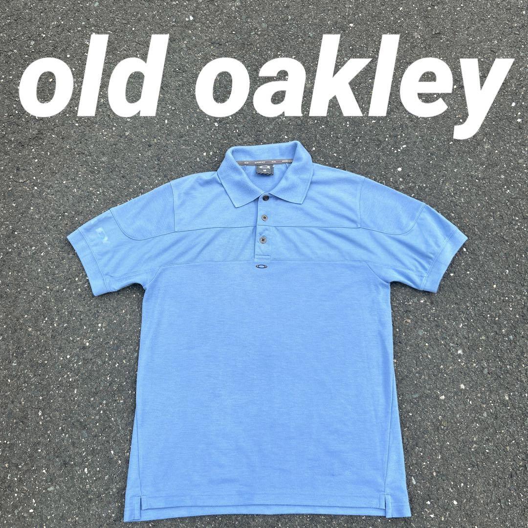 旧タグ 00s archive oakley センターエリプスロゴ ポロシャツ