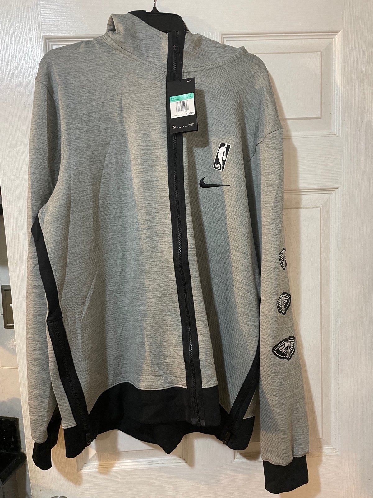 Nike NBA New Orleans Pelicans Team Issued Hoodie Pullover Men's Size XL Tall NWT