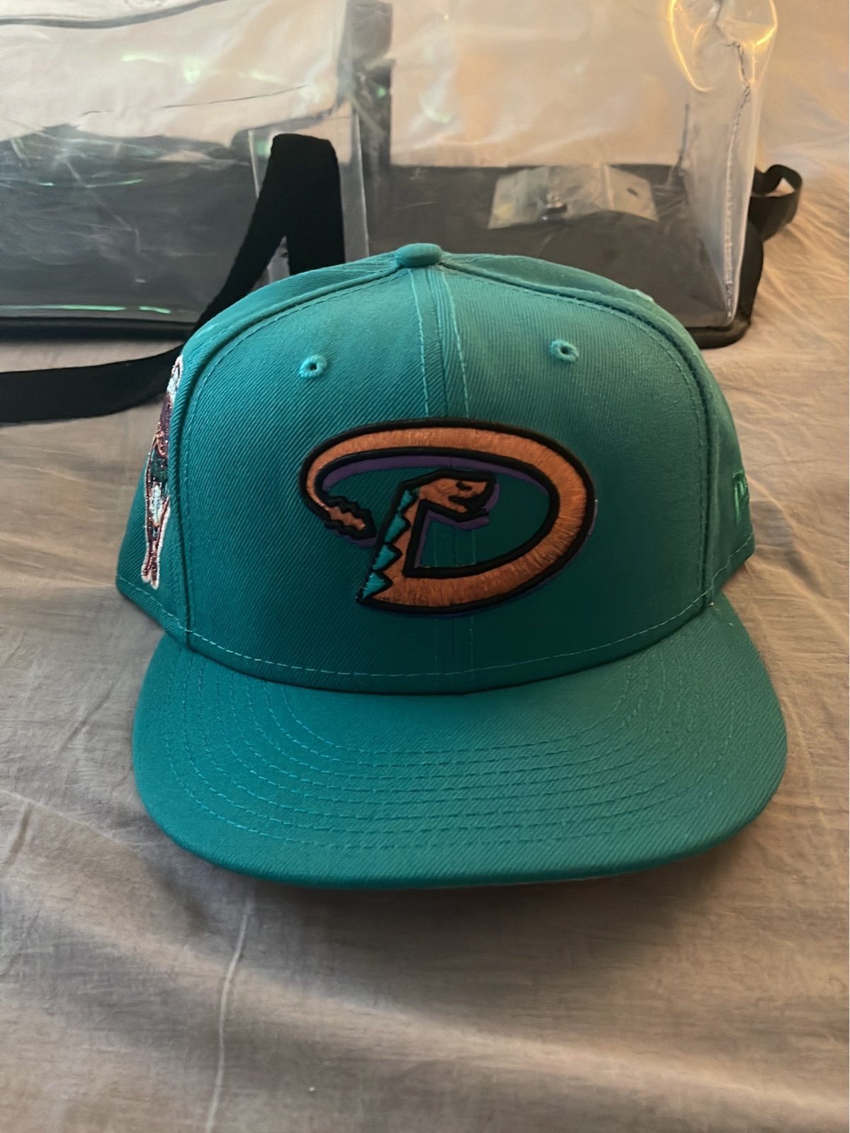 Arizona Diamondbacks hat size 7 5/8 pink UV