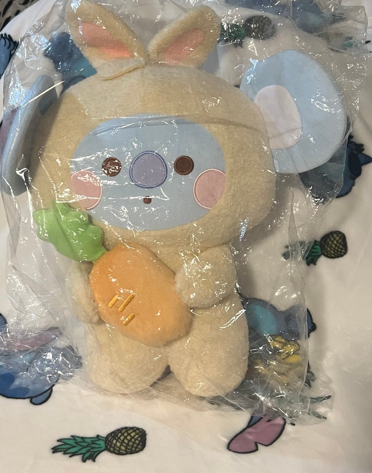 BT21 koya Baby Rabbit Tatton Plush