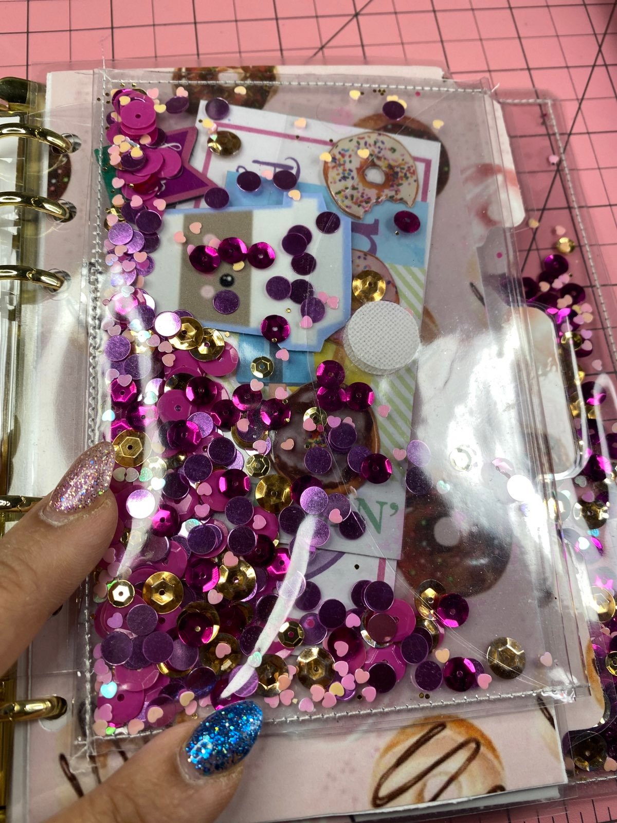 Ring planner doughnut themed