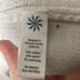 RARE Athleta Women Sz Small Cashmere Cotton Neck Zip Mock Turtleneck Sweater