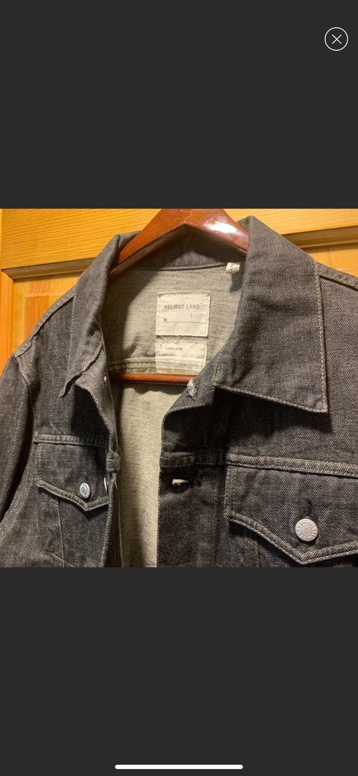 Helmut Lang Italian Jean Jacket