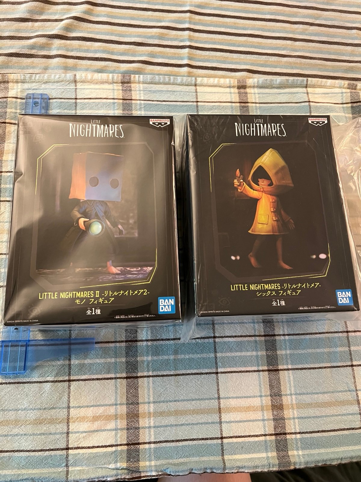 LITTLE NIGHTMARES 2 II Six + Mono Figure set of 2 Banpresto Japan BANDAI NAMCO