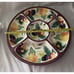 Vintage Clay Art Ambrosia Extra Large Serving Platter Hand Painted 19 #418088