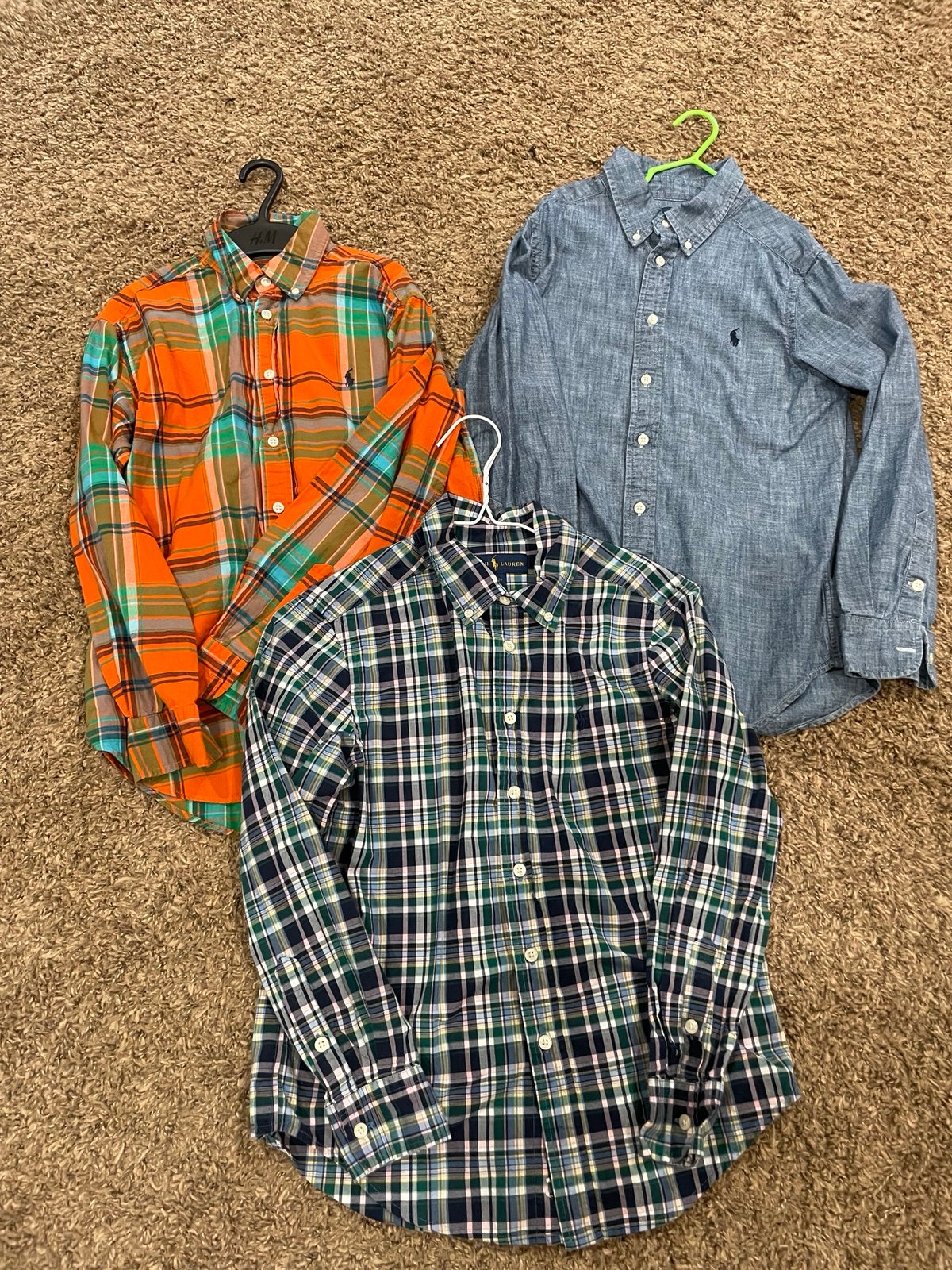 Ralph Lauren Boys Buttondown Polo size 10-12