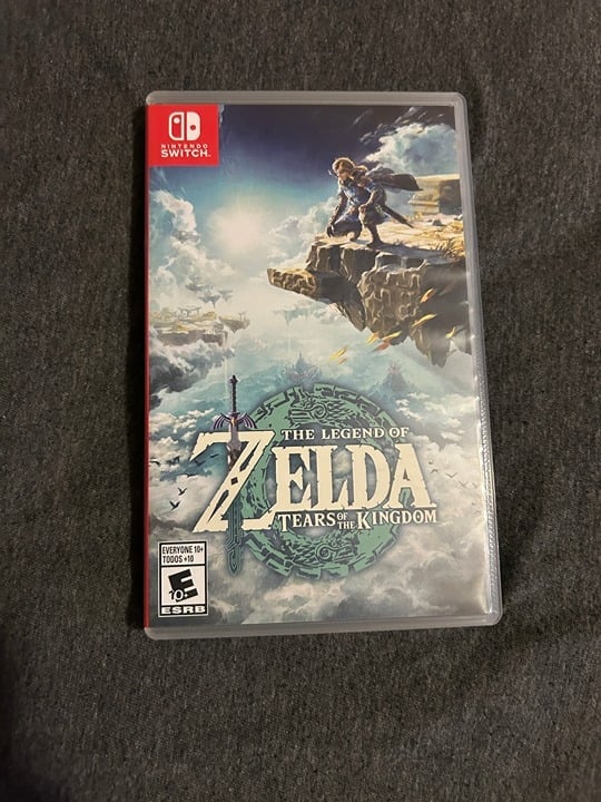 The Legend of Zelda Tears of the Kingdom-Switch