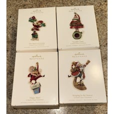 Brand New! Hallmark Ornaments 2008- A Santa Claus Christmas - Full Set! BB