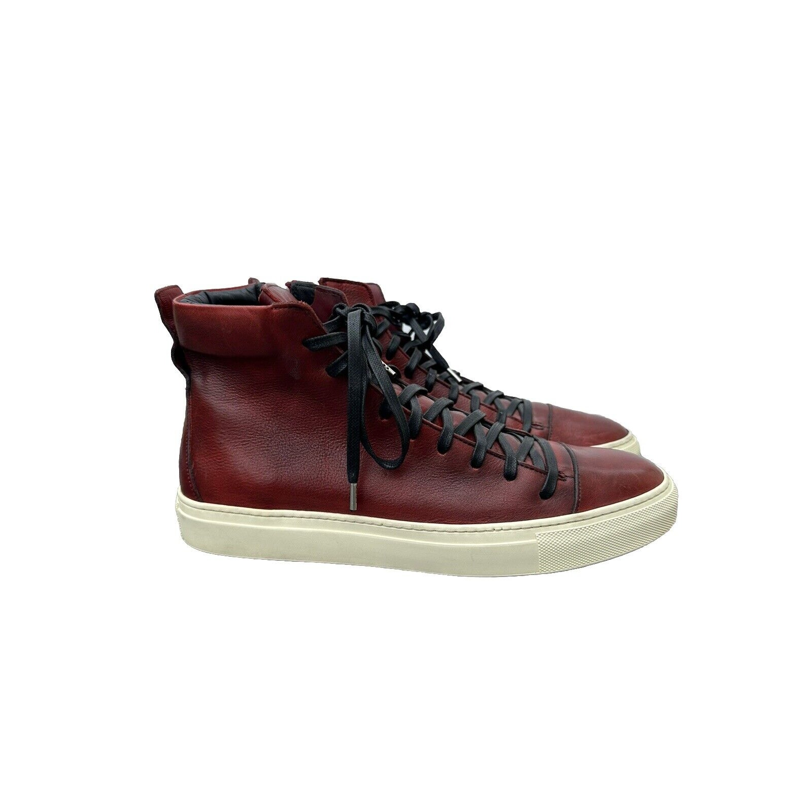John Varvatos 315 Reed Mid Top Sneaker W/ Zip Size 9.5 ORG.598
