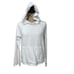 Athleta French Terry Pique Pullover Hoodie in White Size XS