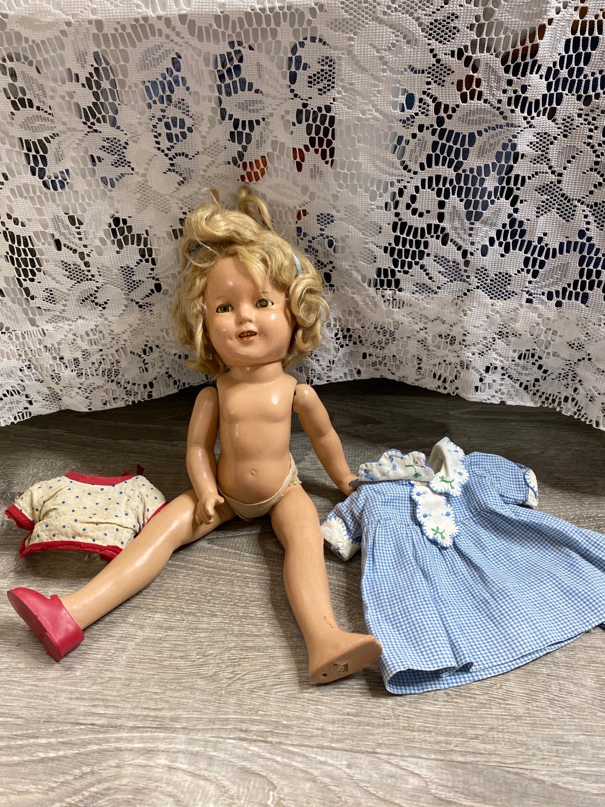 compostion shirley temple doll