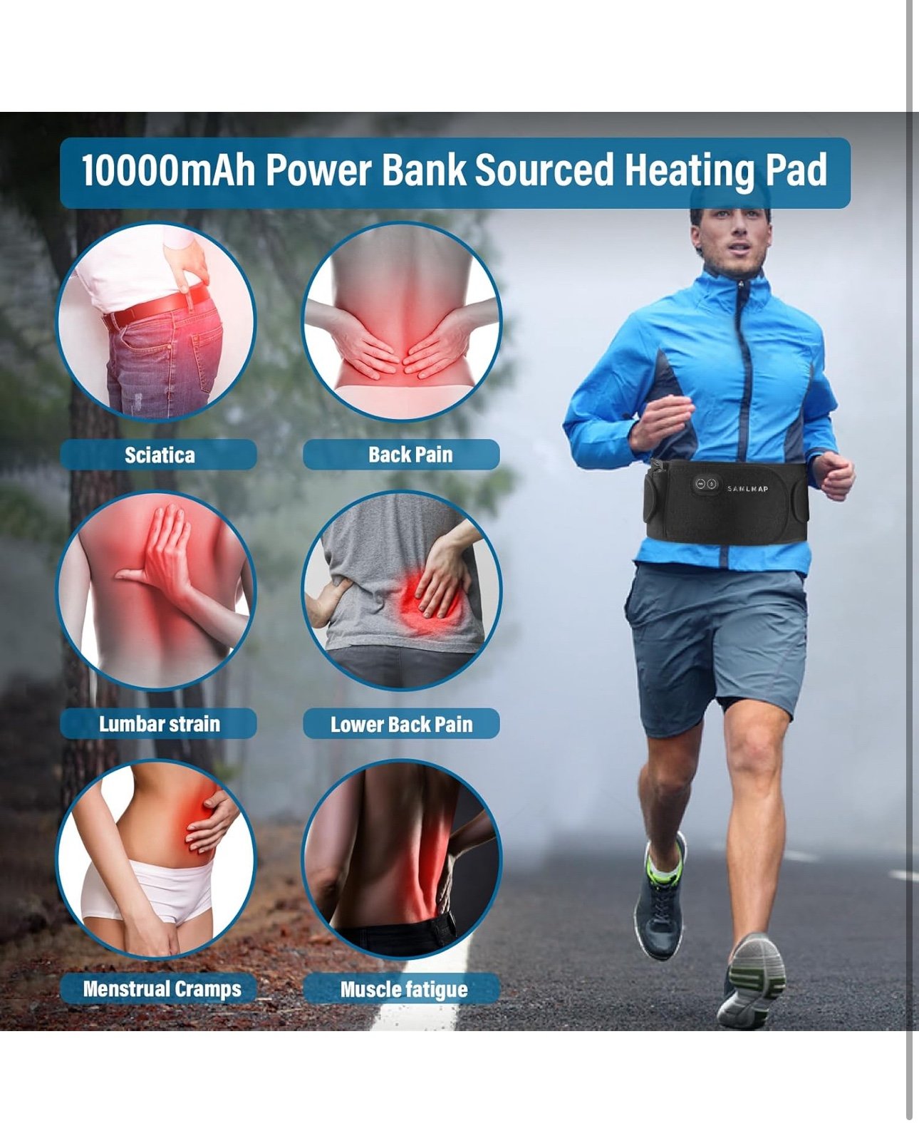 heating back brace